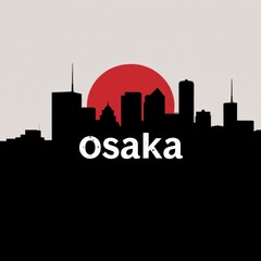 Fototapeta premium Breathtaking new york city skyline at sunset no people silhouetted skyline cityscape architecture illustration building city vector