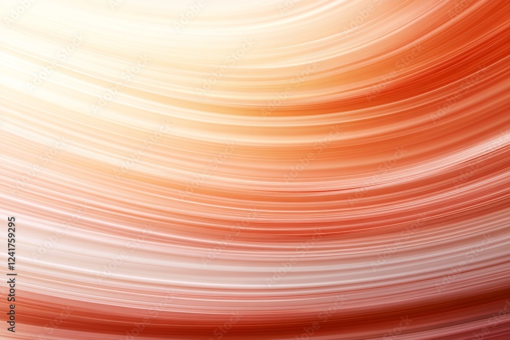 Poster Dynamic close-up of fiery light streaks in red and orange, creating a sense of movement and warmth with ample copy space for text on the right side