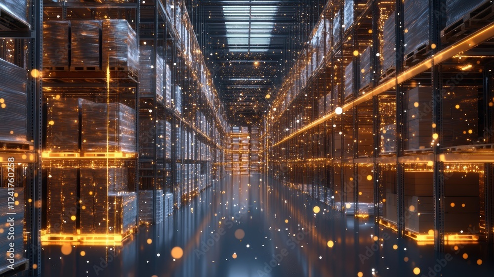 Aufkleber advanced warehouse management system is optimizing logistics and streamlining the supply chain with 