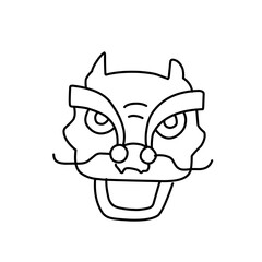 Chinese new year Icons set