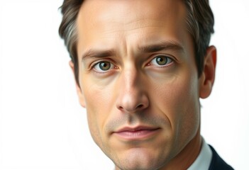 Obraz premium Male portrait with calm expression