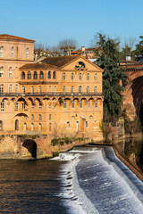 Old Mill on the Banks of the Tarn, Right Bank, in Albi