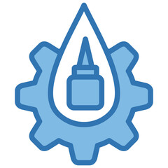 Obraz premium Lubrication Icon