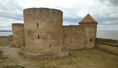 Medieval Akkerman Fortress on the Dniester Estuary