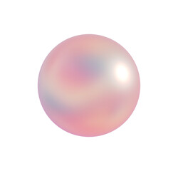 Pearl-like spheres with a luxurious glossy finish. 3D render