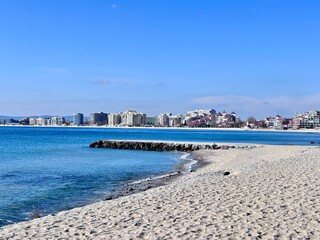 view of the city of the sea