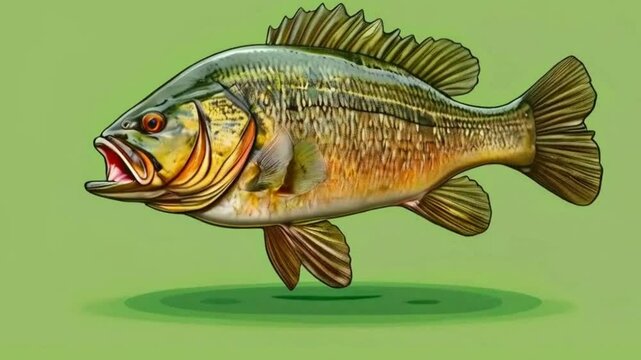 fish on a hook