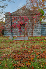 USA, Sleepy Hollow. Sleepy Hollow Cemetery (PR)