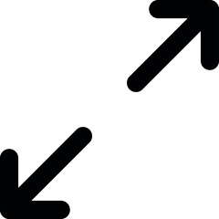 arrow maximize icon two arrows expand icons resize zoom scale icon