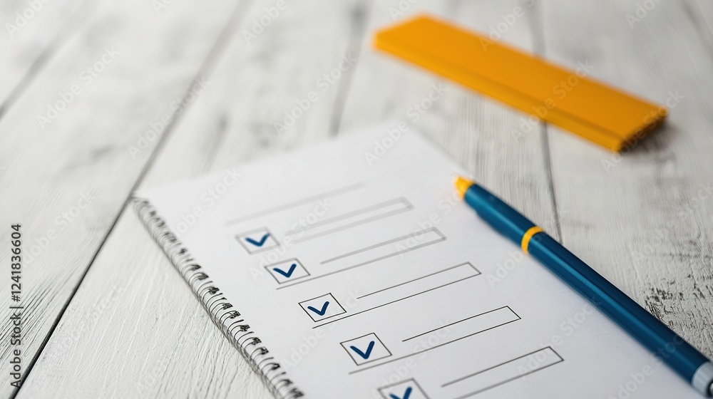 Aufkleber close-up on auditors enhancing document review efficiency with checklists in a modern setting