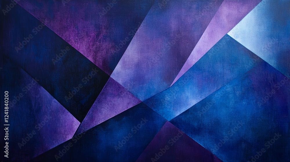 Aufkleber geometric shape abstract background for tech and creative projects
