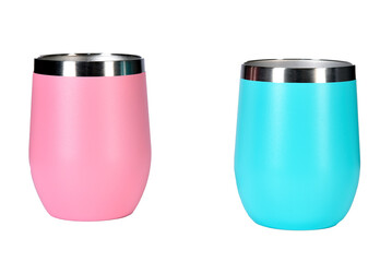 Classic Stay Chill Vacuum Insulated Tumbler, Stainless Steel Beer Mug with Acrylic Lid Double Wall Rugged Metal Tumbler, Dishwasher Safe Insulated Tumbler