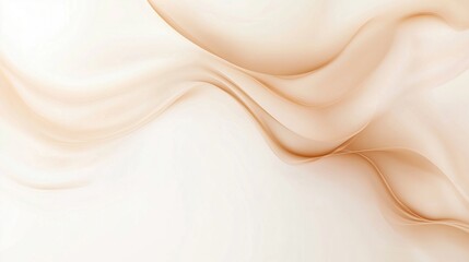 Obraz premium Abstract Beige Swirls: Elegant, flowing lines of beige create a soft, abstract pattern, evoking feelings of serenity and sophistication.