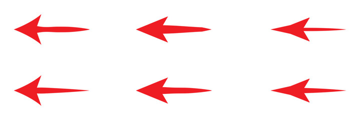 Arrow icon set. Arrow. Cursor. Collection different arrows sign. Black vector arrows icons. Modern simple arrows. Vector illustration.