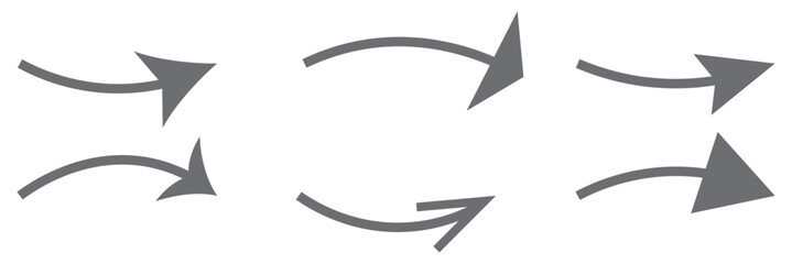 Black arrow icon big sets. Vector arrow illustration