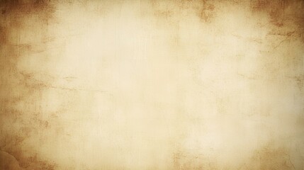Obraz premium Aged parchment background with vintage texture and faded antique paper effect for historical design