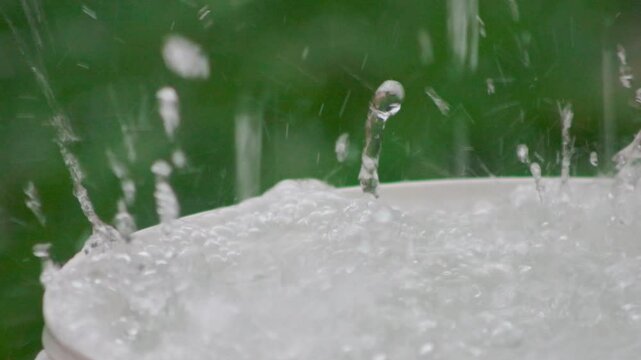 chuva e agua