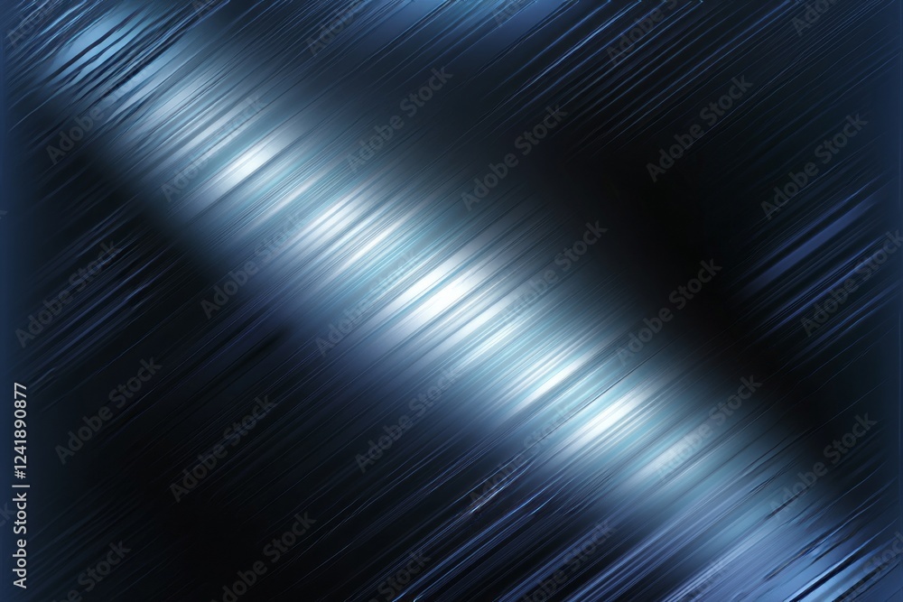 Poster abstract blue motion effect with light streaks creating a dynamic atmosphere