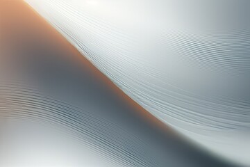 Calm abstract lines flowing gracefully in soft colors and textures at dawn in a serene atmosphere