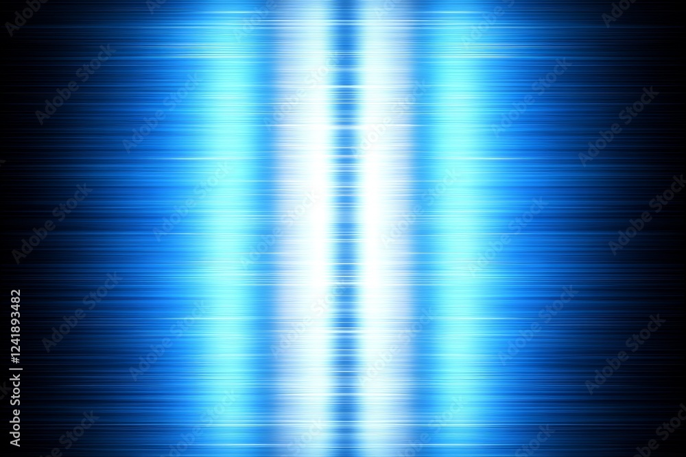 Poster blue gradient light effect with a brushed texture, creating a modern abstract backdrop for creative 