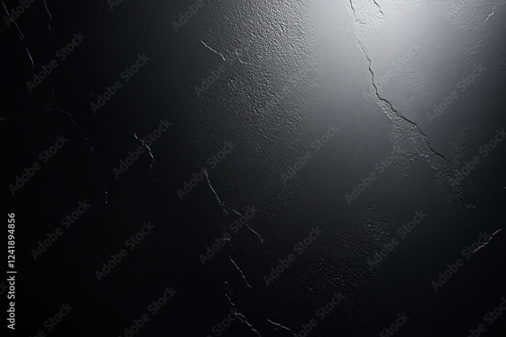 Poster textured dark surface with subtle lighting reveals intricate details and natural patterns in a minim