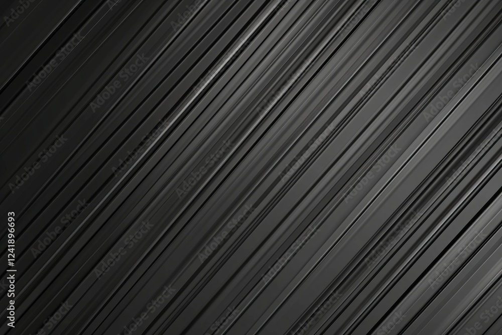 Poster black textured surface with diagonal lines creating depth and visual interest in modern design