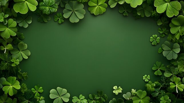 Happy Saint Patrick's Day concept. St patricks day symbol Concept