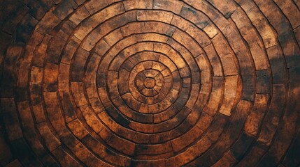 Fototapeta premium Rustic Copper Artwork