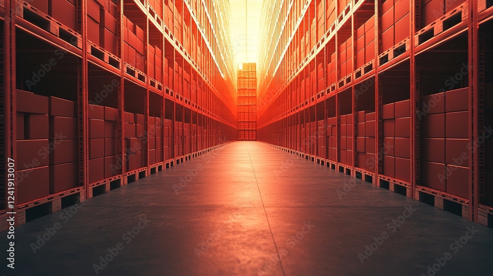 Poster ai-driven digital visualization for optimizing food supply chains in warehousing environments
