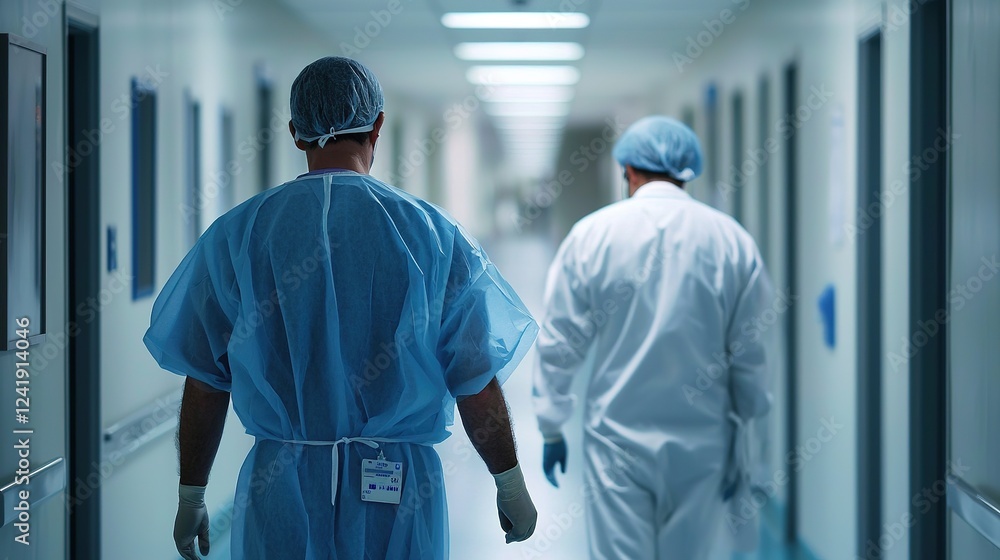 Poster doctors utilizing ai-driven predictive analytics for patient care in hospital settings