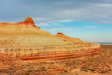 The Red Canyon of the Aral Sea,  Uzbekistan