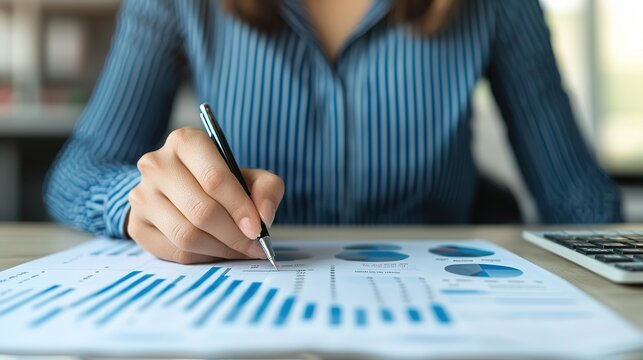 Maximizing business insights effective analysis of financial reports in a professional office environment