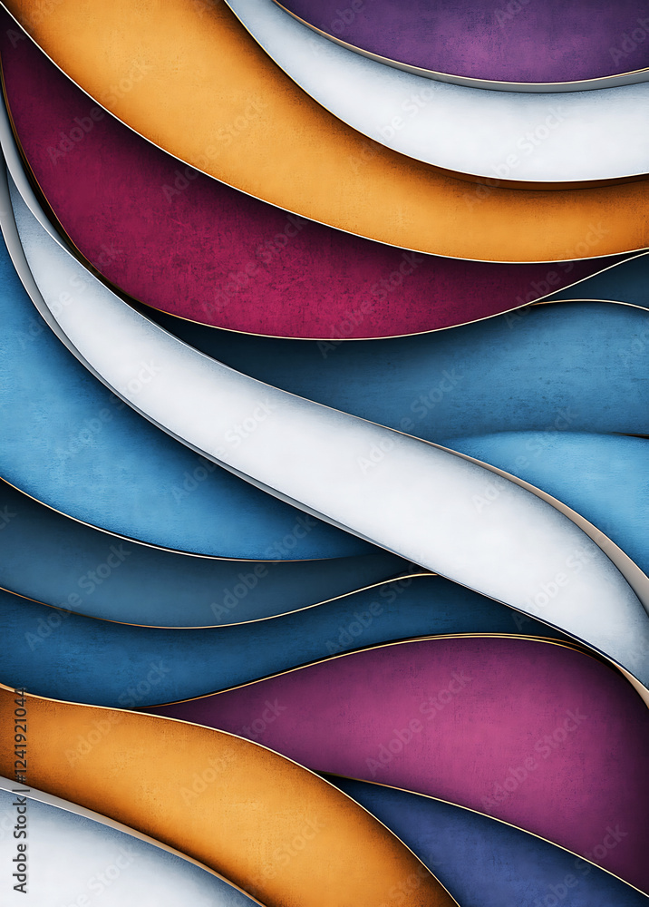 Poster abstract background with lines