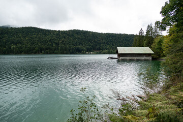 Lake Kochelsee, Kochel am See, Bavaria, Germany