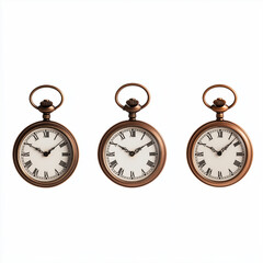 Klassische Taschenuhren in verschiedenen Ausf&uuml;hrungen, stilvoll und zeitlos

