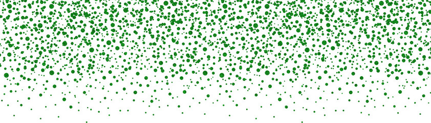 Green glitter confetti border overlay, rhinestone diamond sparkly confetti transparent background png