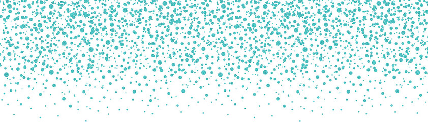 Teal foil confetti border overlay, turquoise rhinestone diamond glitter confetti transparent background png
