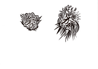 筆文字（書画同源）