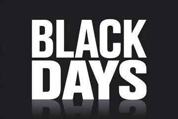 Fototapeta premium black days