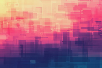 Grunge texture with colorful stripes in an abstract 3D illustration. Bright, energetic background for contemporary design, web graphics, prints, and wallpapers.

