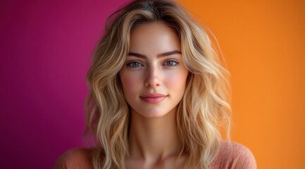 Fototapeta premium portrait moderne femme beauté 