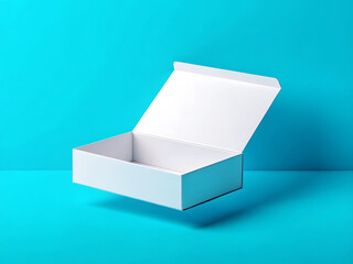 Mockup white box floating On minimalistic , open, jewelry, gift, case, container, gold, empty, object, treasure, chest, money, wooden, red, nobody, ring, luxury, wood, metal, briefcase, safe, business