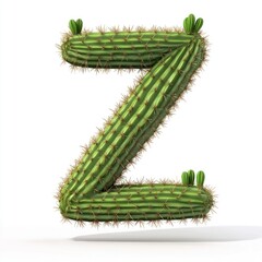 Naklejka premium Cactus Letters