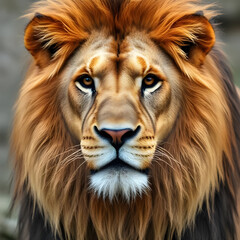 Naklejka premium lion