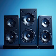 Fototapeta premium Surround Sound Speakers Set