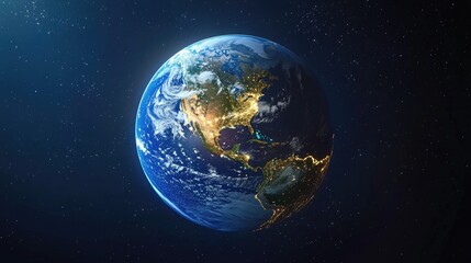 Fototapeta premium Earth from Space