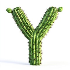 Fototapeta premium Cactus Letters