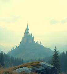 El castillo en la niebla