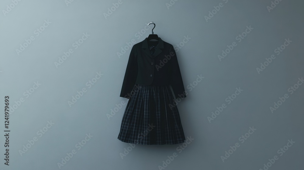 Aufkleber minimalist uniform in soft lighting and simple background