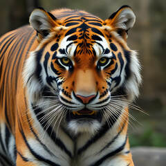 Naklejka premium tiger